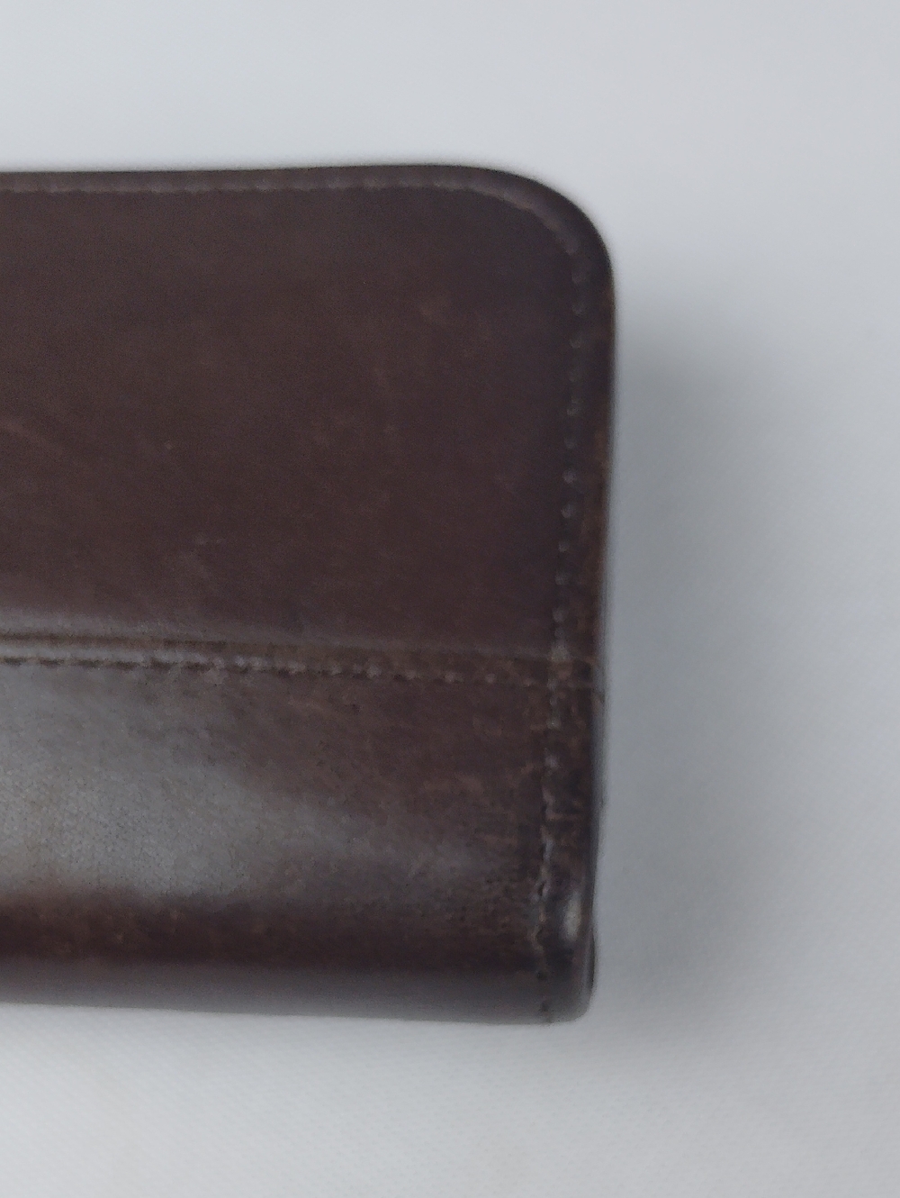 Coach Vintage Brown Leather Zip Wallet. - Picture 9 of 15